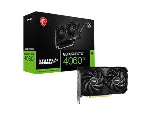 GeForce RTX 4060 Ti 8G VENTUS 2X BLACK E1 OC